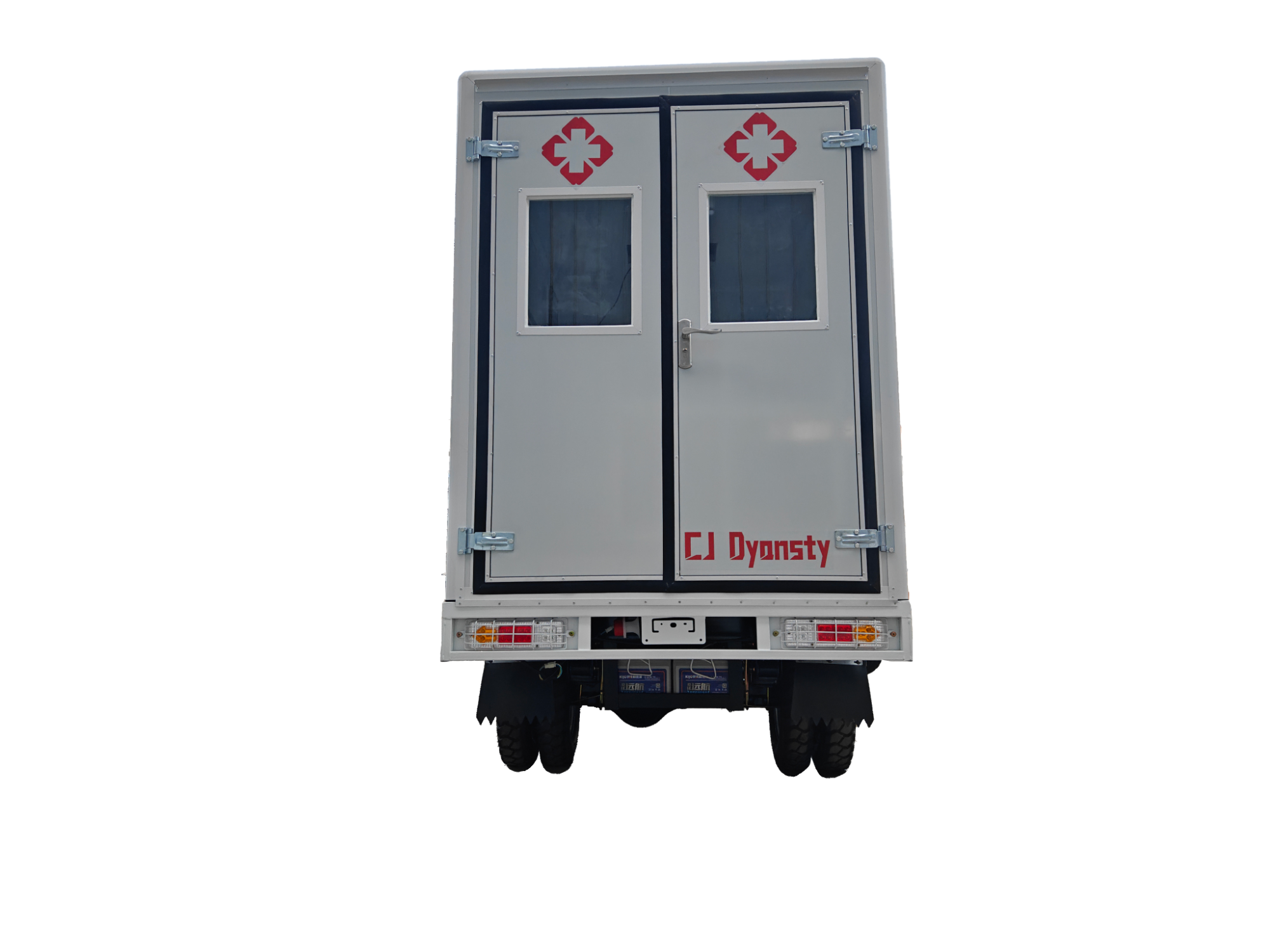 350cc Multi-Functional Three-Wheel Ambulance, Can Accommodate Ambulance Beds and Simple Medical Equipment
