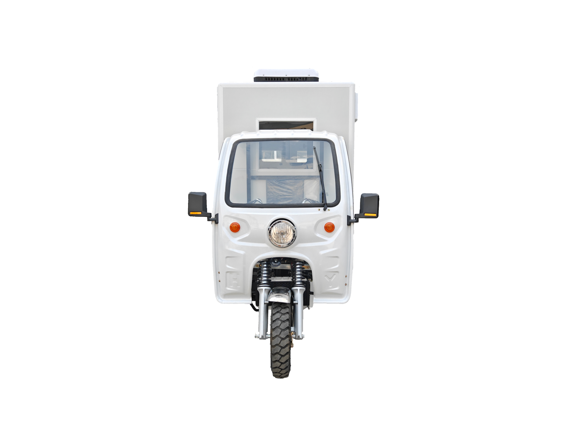 350cc Multi-Functional Three-Wheel Ambulance, Can Accommodate Ambulance Beds and Simple Medical Equipment