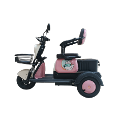 Small Adjustable Seat Leisure Electric Three-Wheel Scooter Adult Pick-up Children Electric Car