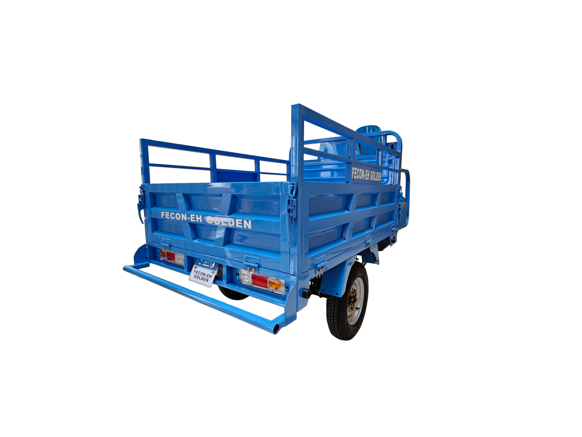 200cc Heavy Duty Three Wheel Motorcycle, Multi-Purpose Cargo Tricycle Suitable for Agricultural Use