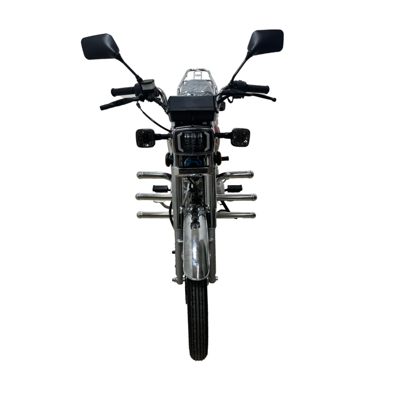 150cc Air-Cooled Small Gasoline Motor Vehicle, Urban Commuting Red Two-Wheeled Motorcycle