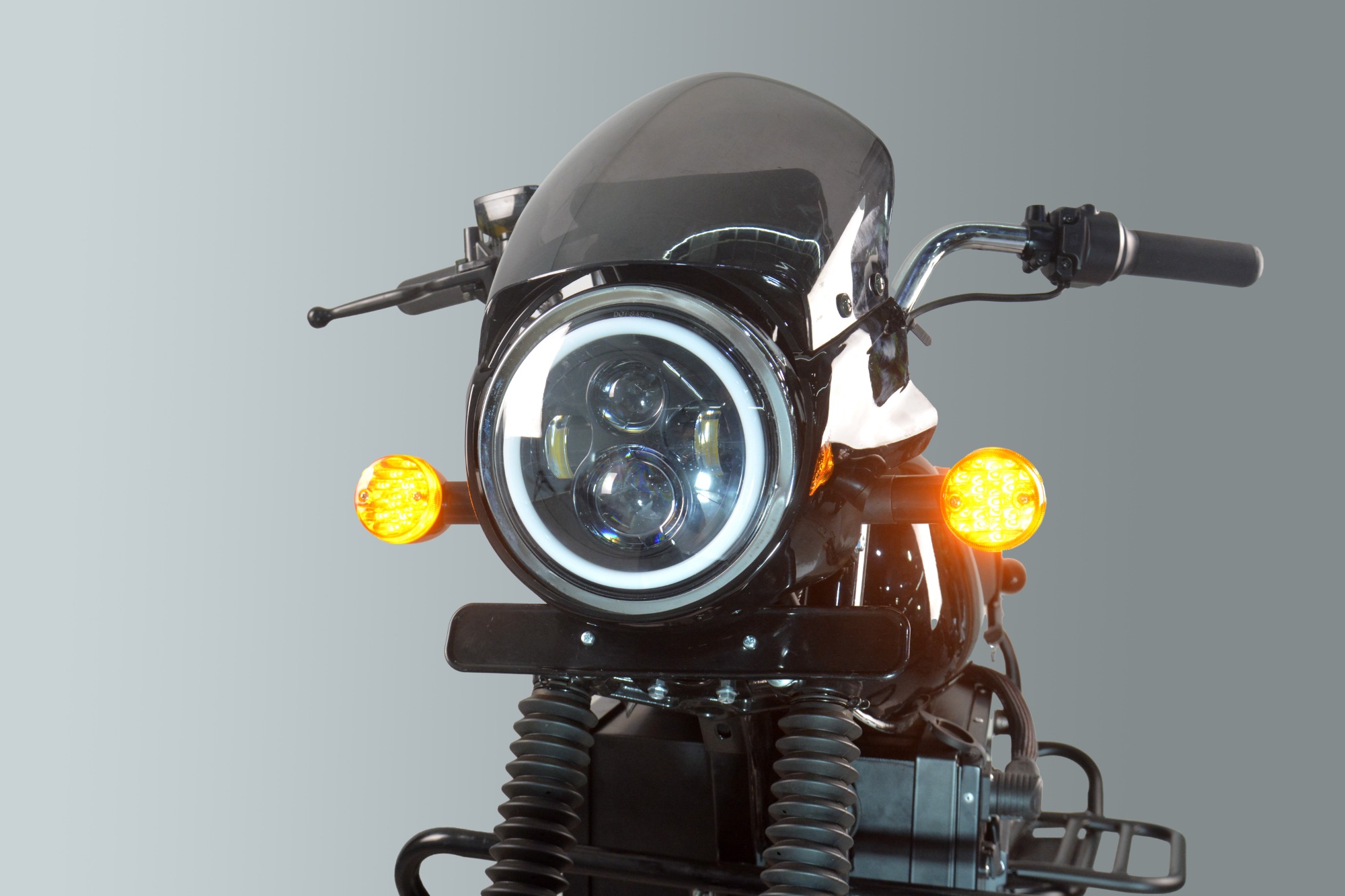 2025 Electric Street Motorcycle Electric Delivery Motorbike Passenger Taxi with Middle Motor