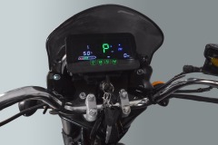 2025 Electric Street Motorcycle Electric Delivery Motorbike Passenger Taxi with Middle Motor