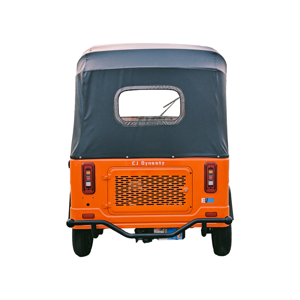 2025 New Design TVS BAJAJ Electric Passenger Tricycle Tuktuk with 3000W Motor