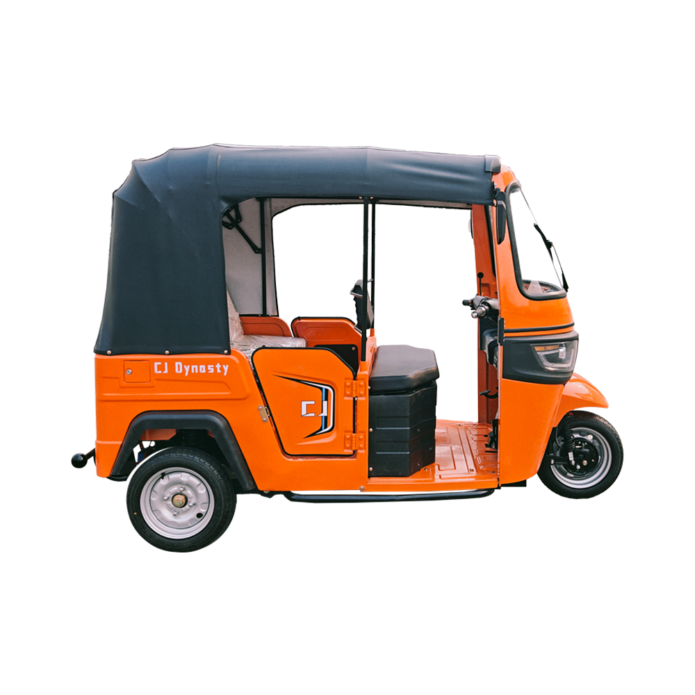 2025 New Design TVS BAJAJ Electric Passenger Tricycle Tuktuk with 3000W Motor