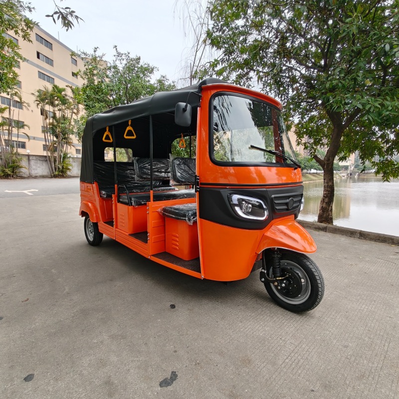 2025 Cj-Dynasty 4000W Motor Electric Tuk Tuk Tricycle -9-Seat Version for Aldult