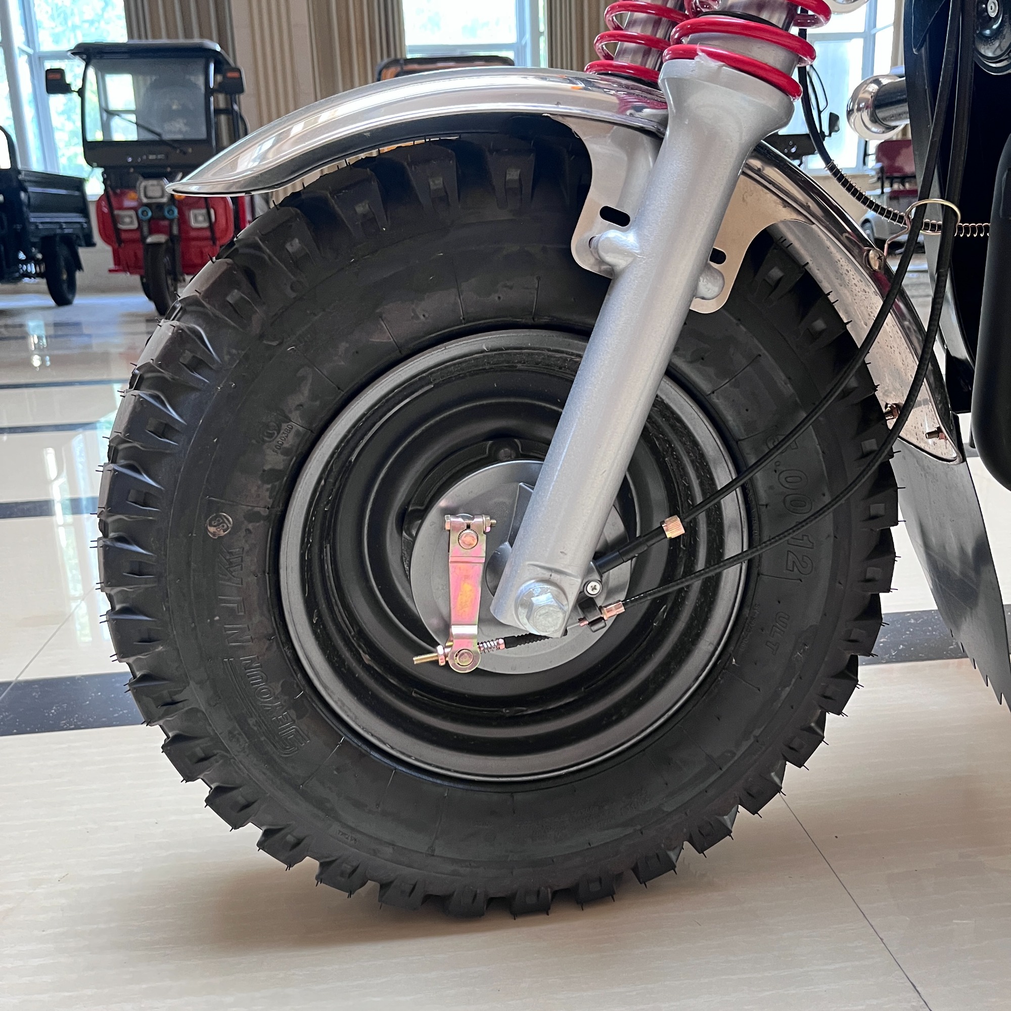 200cc Air-Cooled Adult Three-Wheel Cargo Motorcycle Agricultural Tricycle