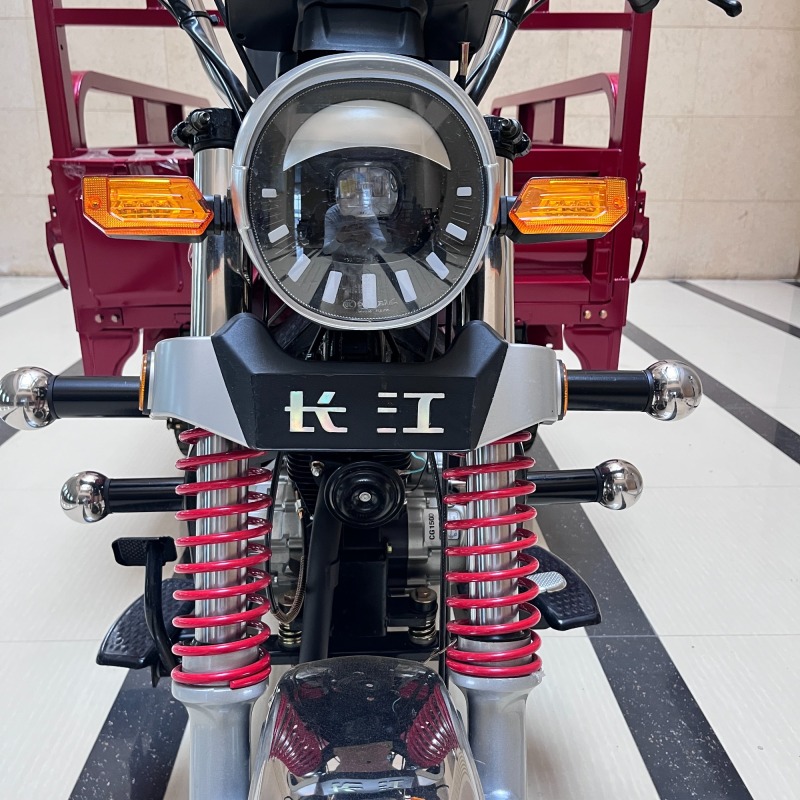 200cc Air-Cooled Adult Three-Wheel Cargo Motorcycle Agricultural Tricycle