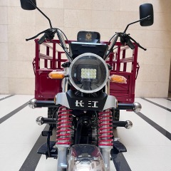 New 200cc Petrol Tricycle for Commercial Agricultural Transport with Large Storage Box