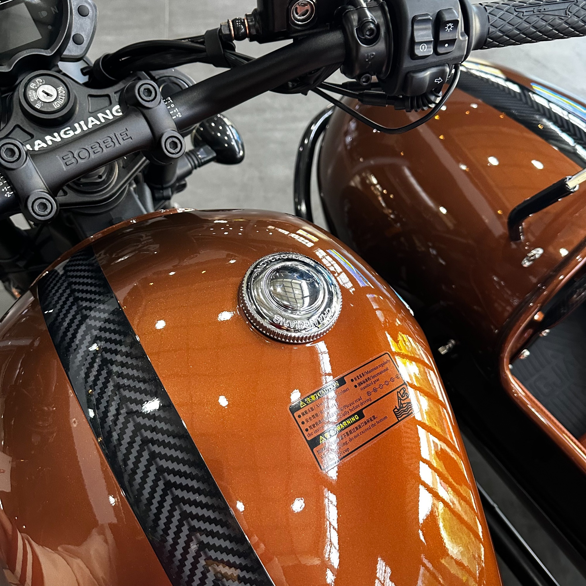 Changjiang 2026 New Upgraded 450cc Sidecar Motorcycle Available in Multiple Colors
