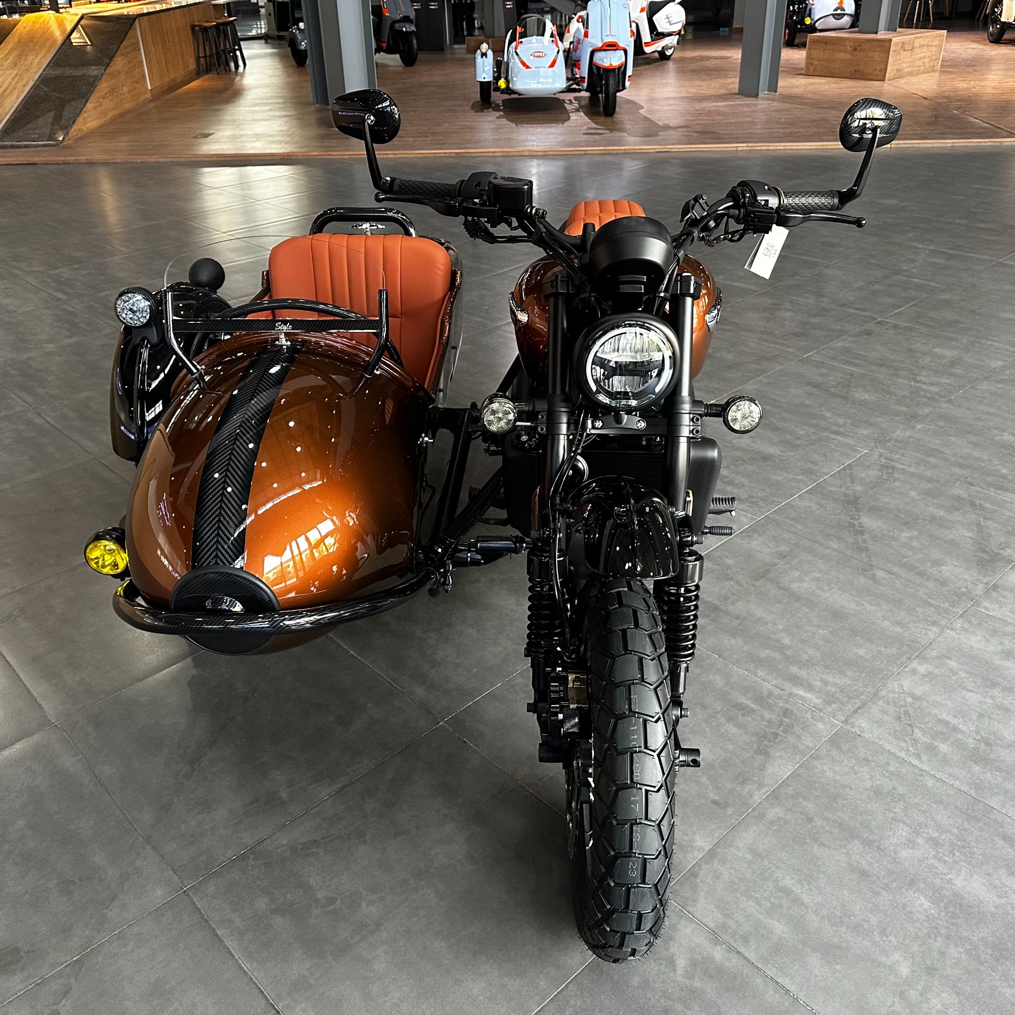 Changjiang 2026 New Upgraded 450cc Sidecar Motorcycle Available in Multiple Colors