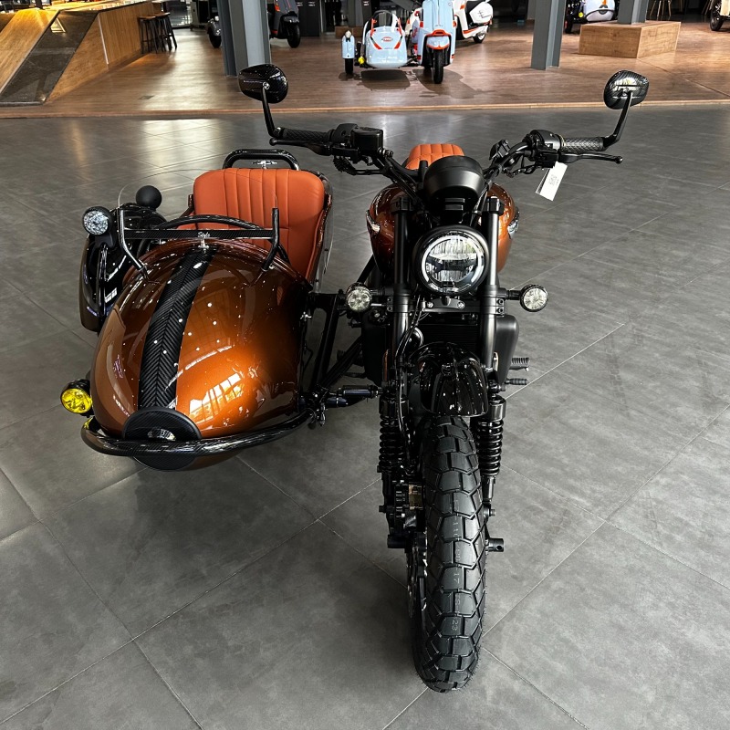 Changjiang 2026 New Upgraded 450cc Sidecar Motorcycle Available in Multiple Colors