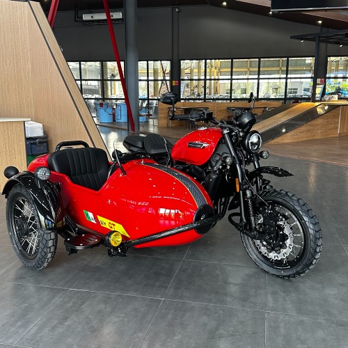 Changjiang 450cc Update Cradle Shock Absorption Sidecar 3 Wheels Motorcycle