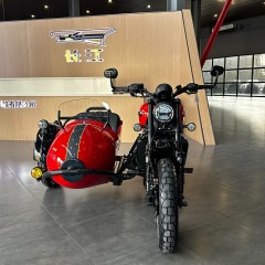Changjiang 450cc Update Cradle Shock Absorption Sidecar 3 Wheels Motorcycle