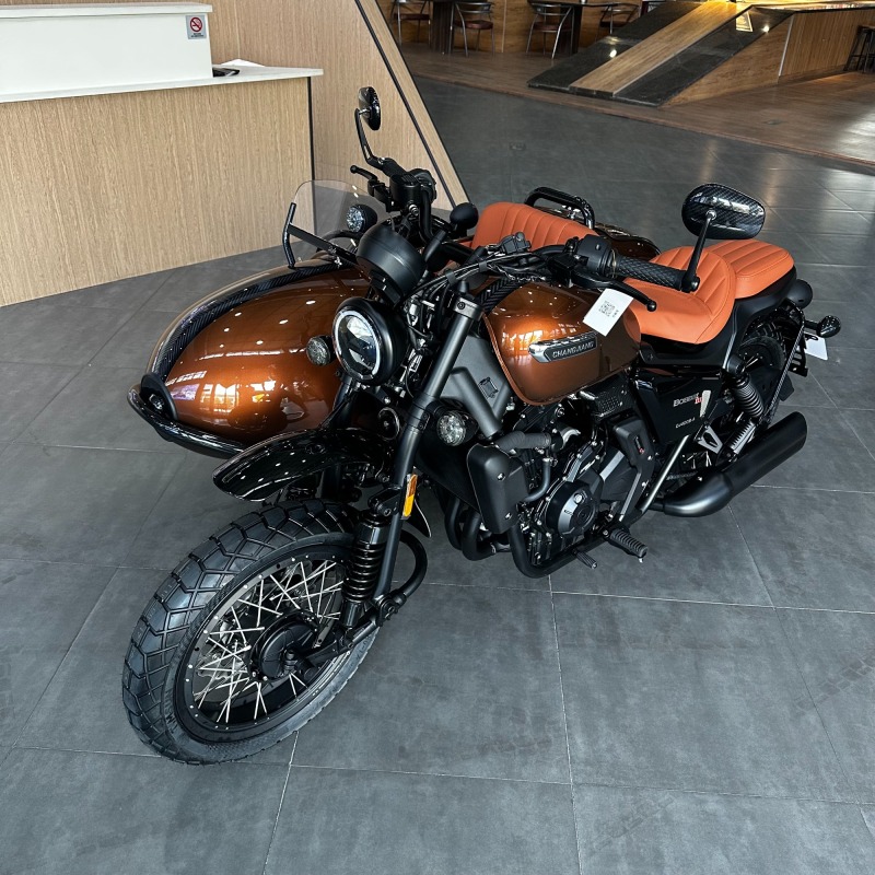 Changjiang 2026 New Upgraded 450cc Sidecar Motorcycle Available in Multiple Colors