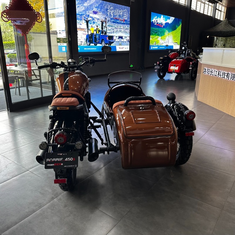 Changjiang 2026 New Upgraded 450cc Sidecar Motorcycle Available in Multiple Colors