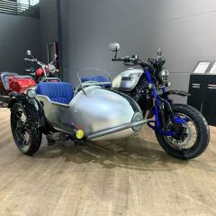 Affordable Travel and Delivery Sidecar Tricycle Two-seater 450cc Sidecar Tricycle with Customizable Colors