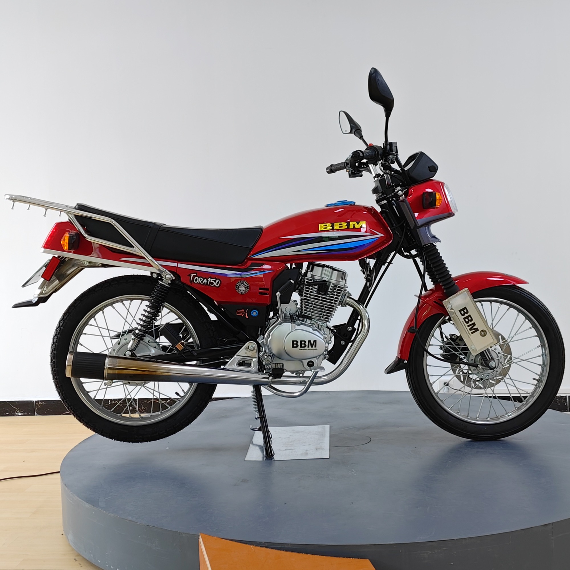 Hot-Selling 150cc Gasoline-Powered Two-Wheeled Adult Motorcycle, Suitable for Urban Commuting.
