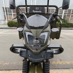 200cc Water-Cooled Gasoline Cargo Tricycle with Sunshade Maximum Load Capacity 1500kg