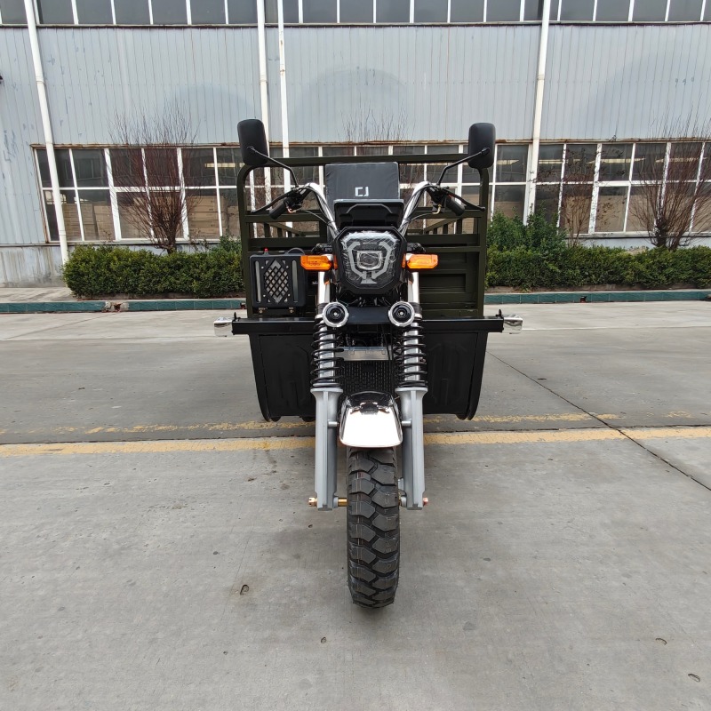 300cc Heavy-Duty Cargo King Four-Wheel Hydraulic Self-Unloading Tricycle Motorcycle Warehouse Dock Daily Freight Tricycle