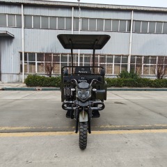 200cc Water-Cooled Gasoline Cargo Tricycle with Sunshade Maximum Load Capacity 1500kg