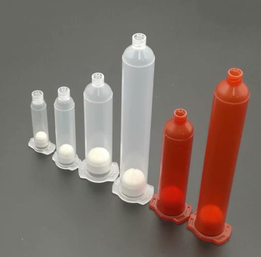 200pcs 10ml Industrial Syringes Adhesive Syringe Tube 10cc Glue Dispensing  Syringe Barrel Set with Plunger Hand Push Rod Putter