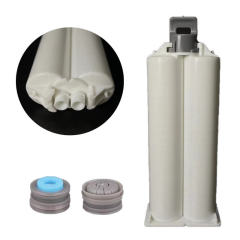 50ml 1:1 2:1 3:1 4:1 10:1 250ml 400ml 585ml Empty Epoxy Syringe Dual Silicone Sealant Caulking Adhesive AB Glue Tube Cartridge