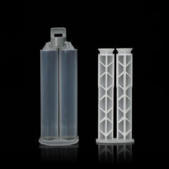 24ml 1:1 Plastic Tube Packaging 2:1 Plastic Empty Epoxy Dual Silicone Bottle Silicone AB Tube Cartridge