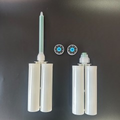 200ml 1:1 Nylon Double Tube Adhesive Dual Disposable Two Component Caulking Gun Glue Epoxy Adhesive Cartridge