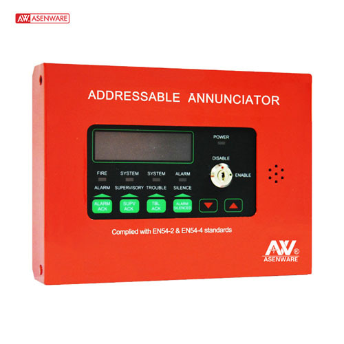 Addressable Fire Alarm Annunciator Panel