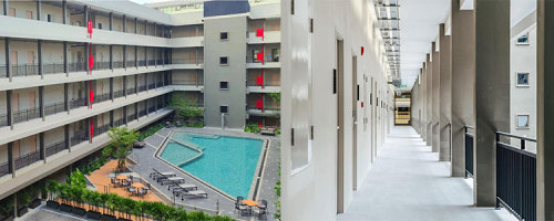 Thailand Four-star Hotel College Haus Addressable Fire Alarm System Project