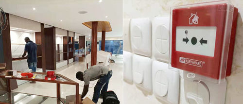 Togo Jess House Perfumery Conventional Fire Alarm System Project