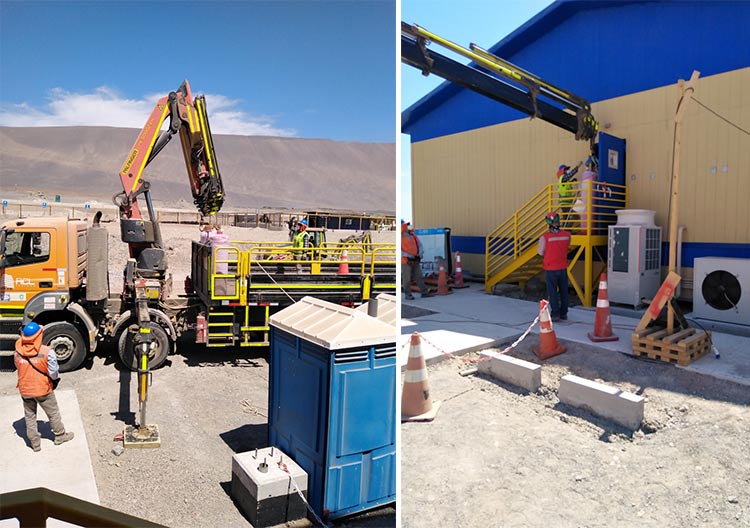 Chile Quebrada Blanca FM-200 Fire Suppression System Project