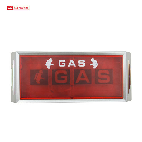 Signalisation d&#39;avertissement de dégagement de gaz