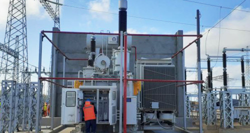CHILE High Voltage Electrical Substation Fire Extinguish System Project