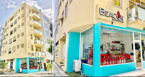 Maldives Beacon Solution Installation and programming ongoing for 2 projects