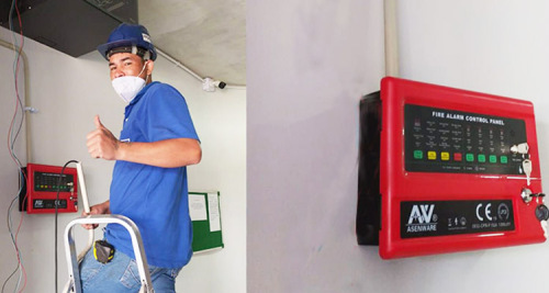 Paraguay Diagonal Residence Conventional Fire Alarm System Project