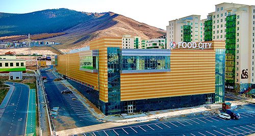 Mongolia FOOD CITY Addressable Fire Alarm System Project