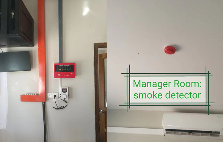 Oil Station Fire Alarm System Project