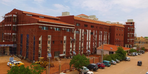Sudan Elrazi University's Educational Hospital Wireless Addressable Fire Alarm System Project