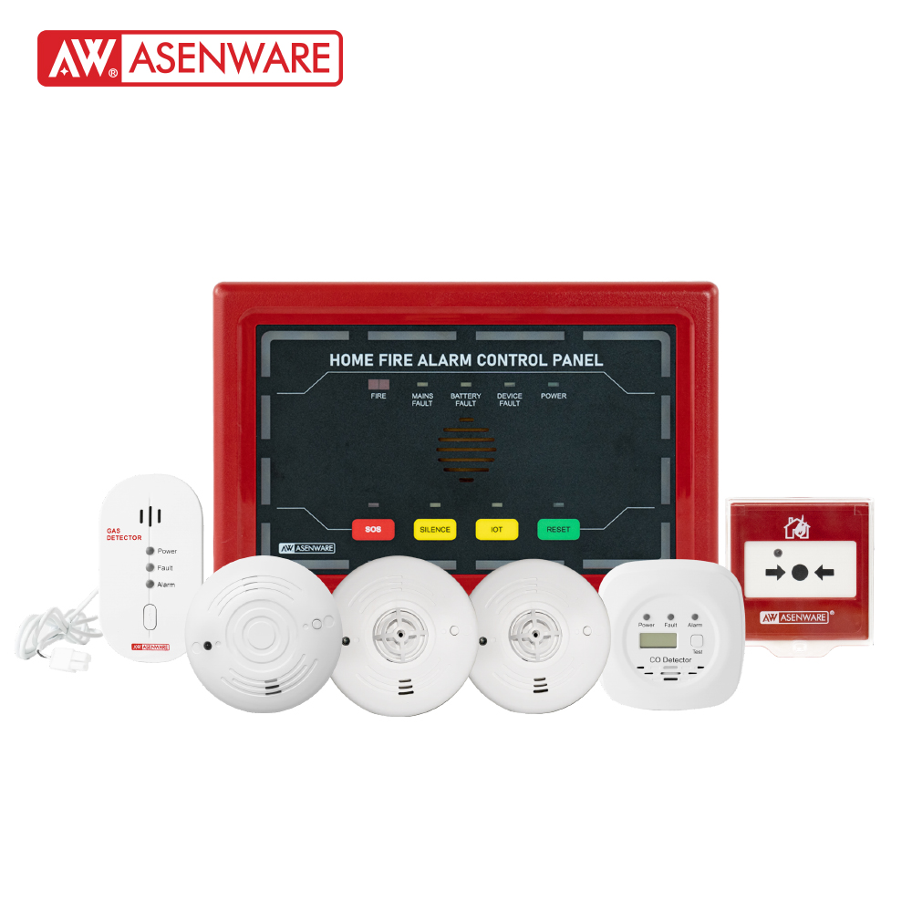 Home Fire Alarm System Control Panel,Wireless Fire Alarm System