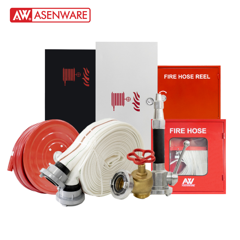 CE Approved Fire Hose Reel and Fire Hose Rack With Cabinet