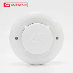 4 wire Conventional fire alarm 24V smoke detector with relay