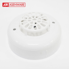 4 wire Conventional fire alarm 60v heat detector with relay