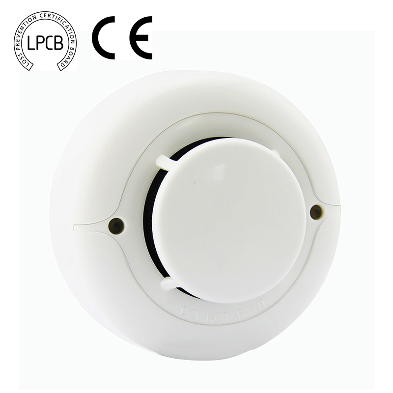 4 wire Conventional fire alarm 48V smoke detector with relay ...