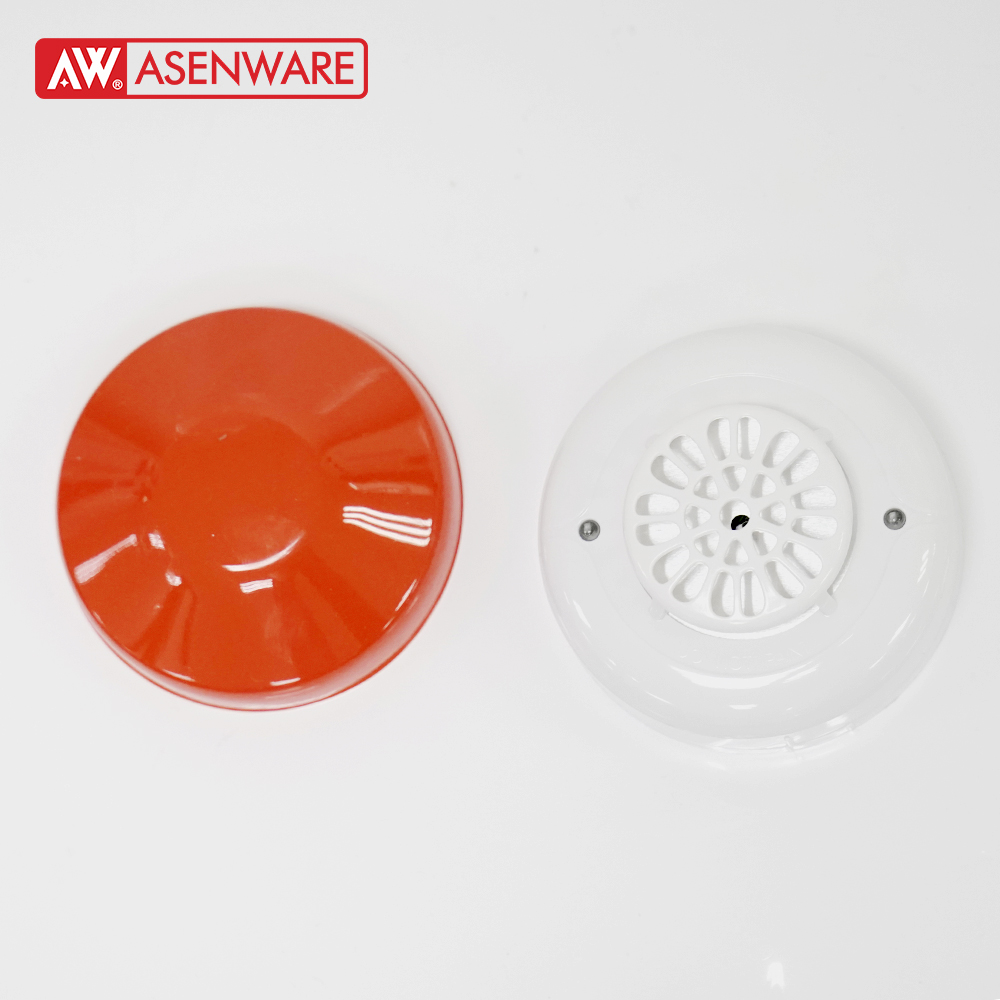 4 wire Conventional fire alarm 24V heat detector with relay
