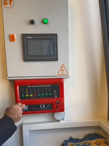 Asenware conventional fire alarm system and explosion proof fire alarm system for Candy factory project in Libya