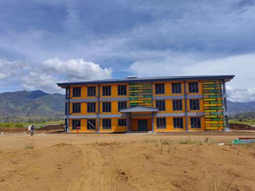 Asenware addressable fire alarm and Emergency voice evacuation system for HELA OPENA POLYTECHNIC INSTITUTE AKOM CAMPUS project in Papua New Guinea