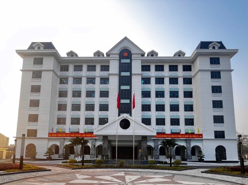 Asenware addressable fire alarm and fire suppression system for Vu Thu District Party Committee project in Vietnam