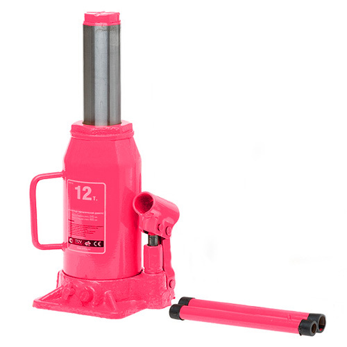 12T bottle jack, hydraulic jack with 12000kg lifting capacity
